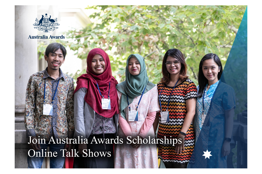 Join Australia Awards Scholarships Online Talk Shows for the Public