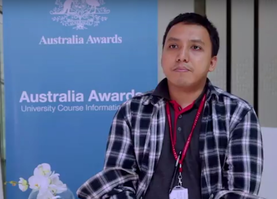 Indra Kurniawan on the benefits of University Course Information Day