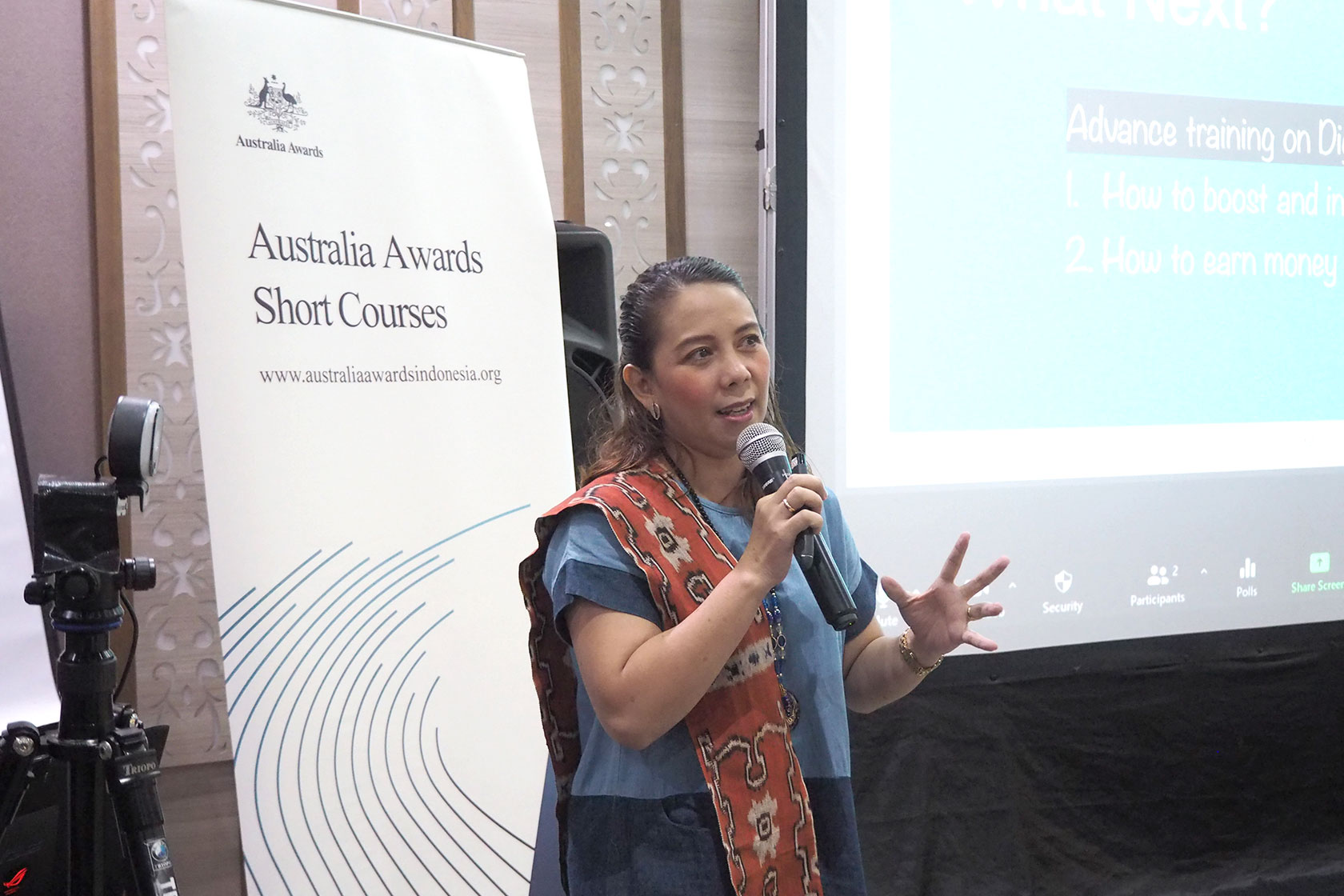 Jennifer Astin Septiana, a participant in the Short Course, shares the insights and thoughts she gained from the program.