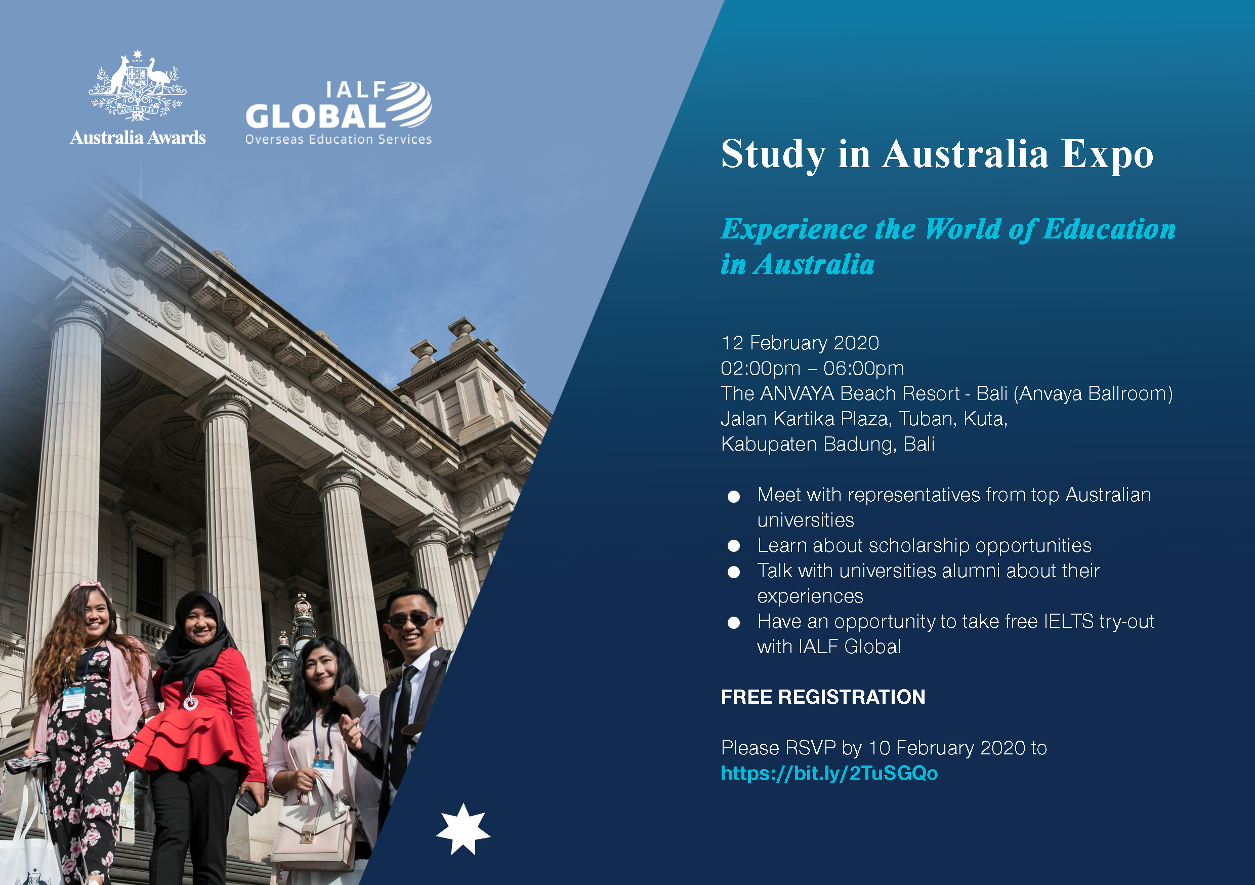 Join Us At The Study In Australia Expo In Denpasar And Jakarta