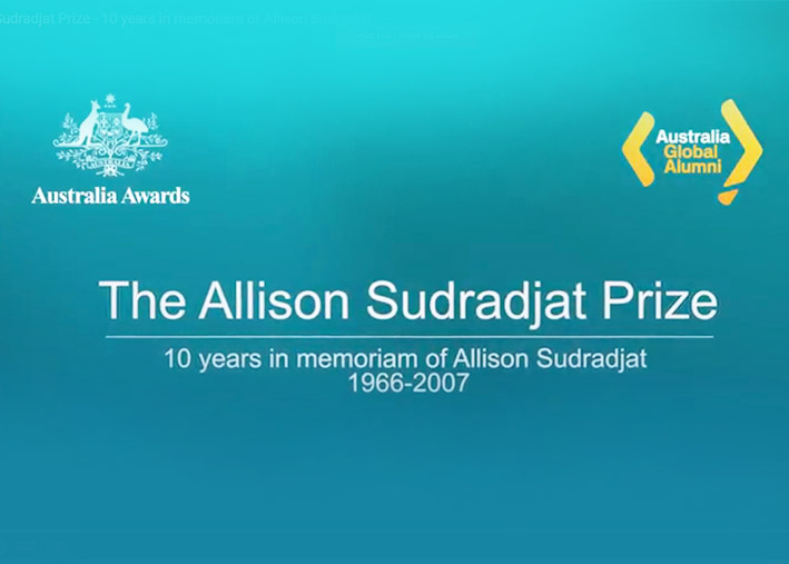 The Allison Sudradjat Prize: 10 years in memoriam of Allison Sudradjat