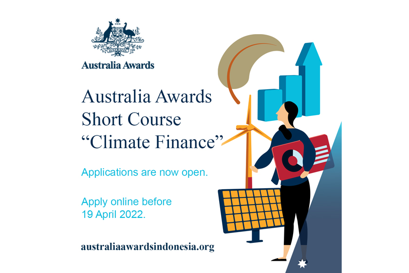 Applications Open for the Australia Awards Short Course on Climate Finance