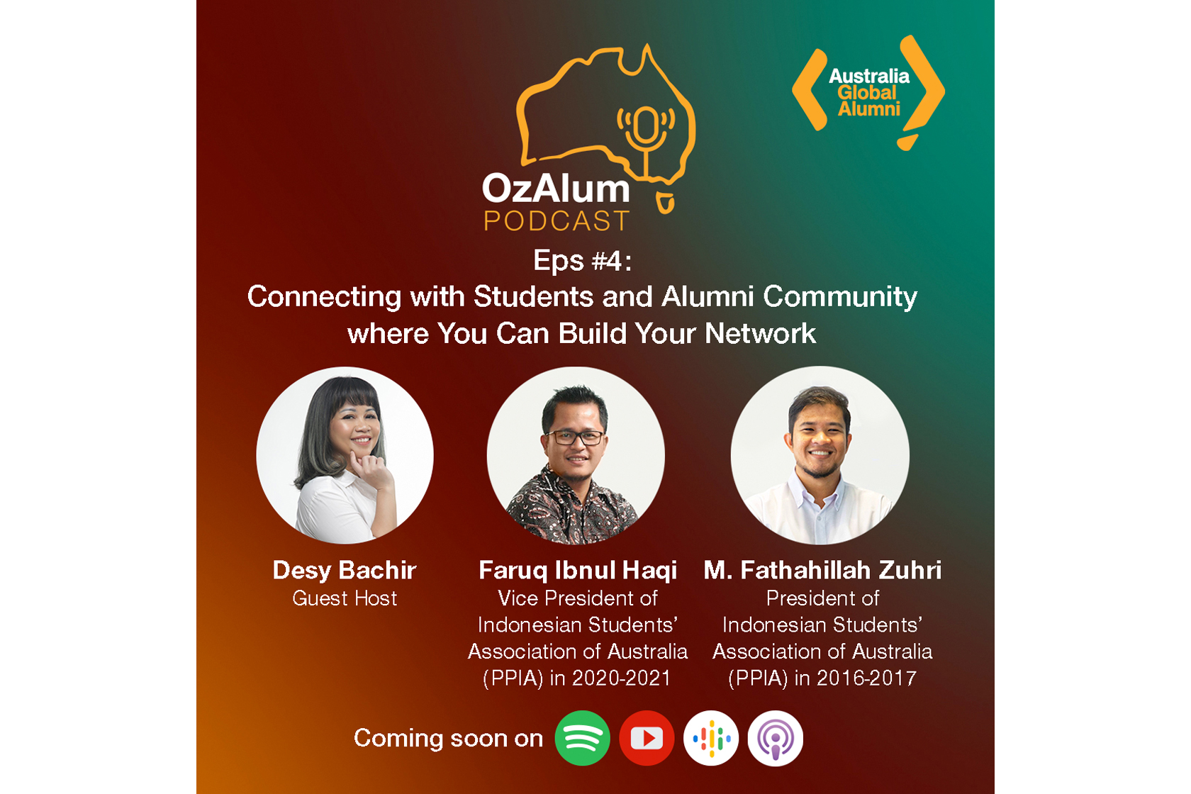 Coming Soon: OzAlum Podcast Episode 4