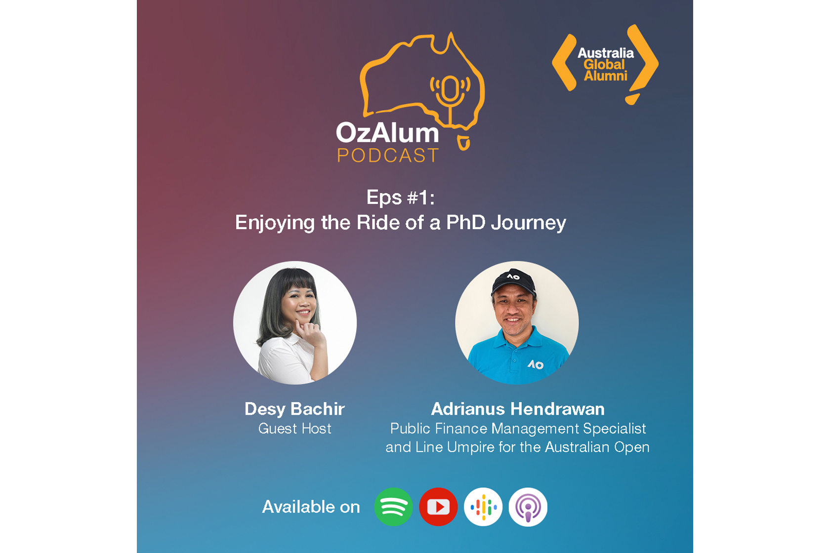 OzAlum Pilot Podcast Ep 1: Enjoying the Ride of a PhD Journey