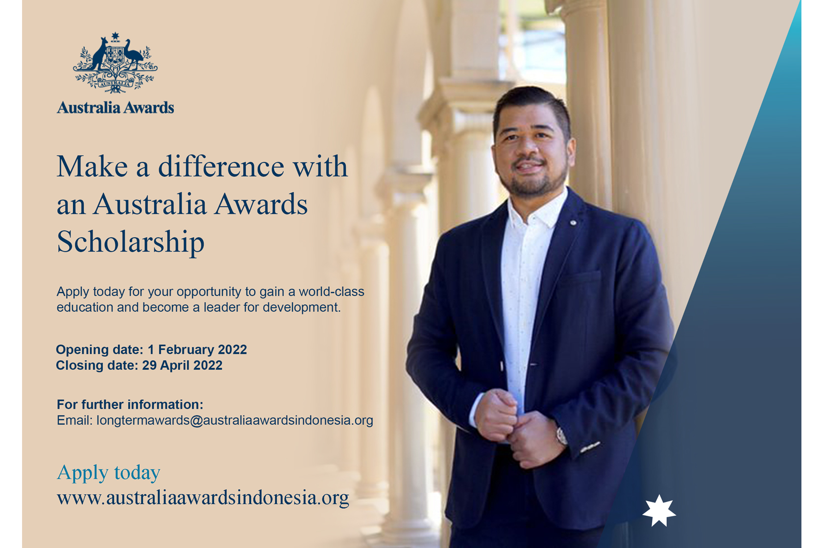 Applications Open for Australia Awards Scholarships