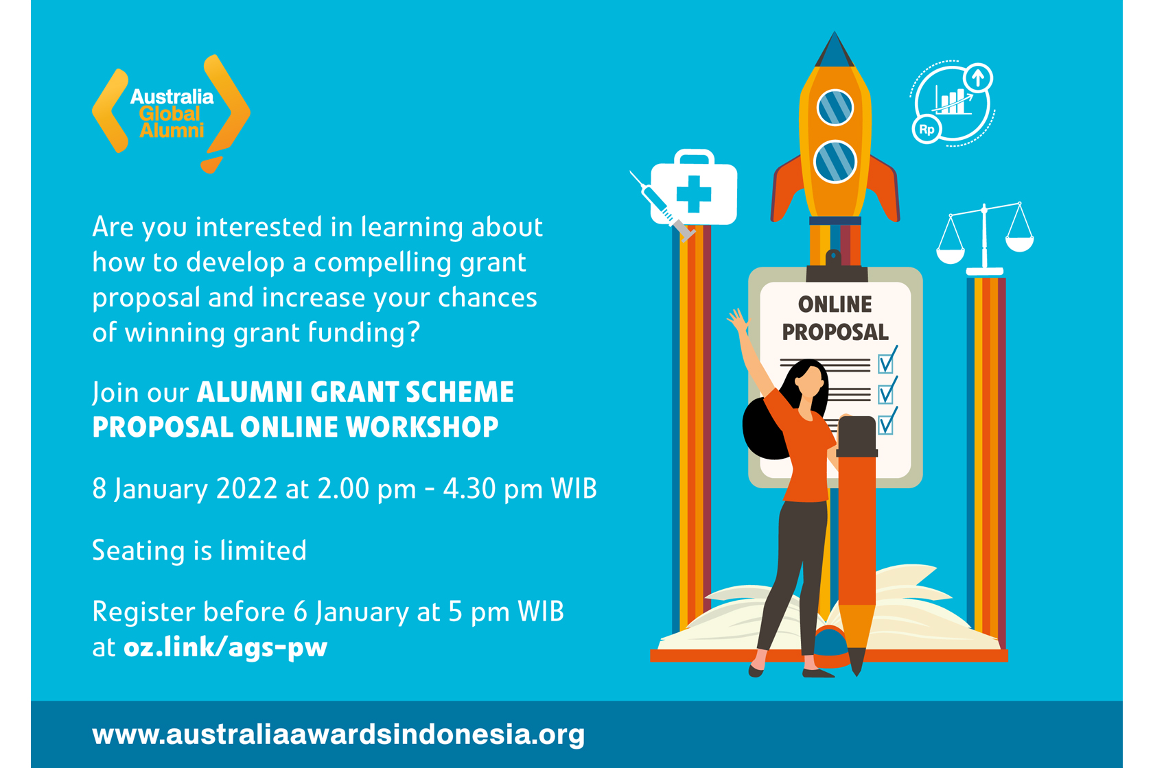 Join Our Alumni Grant Scheme (AGS) Proposal Online Workshop