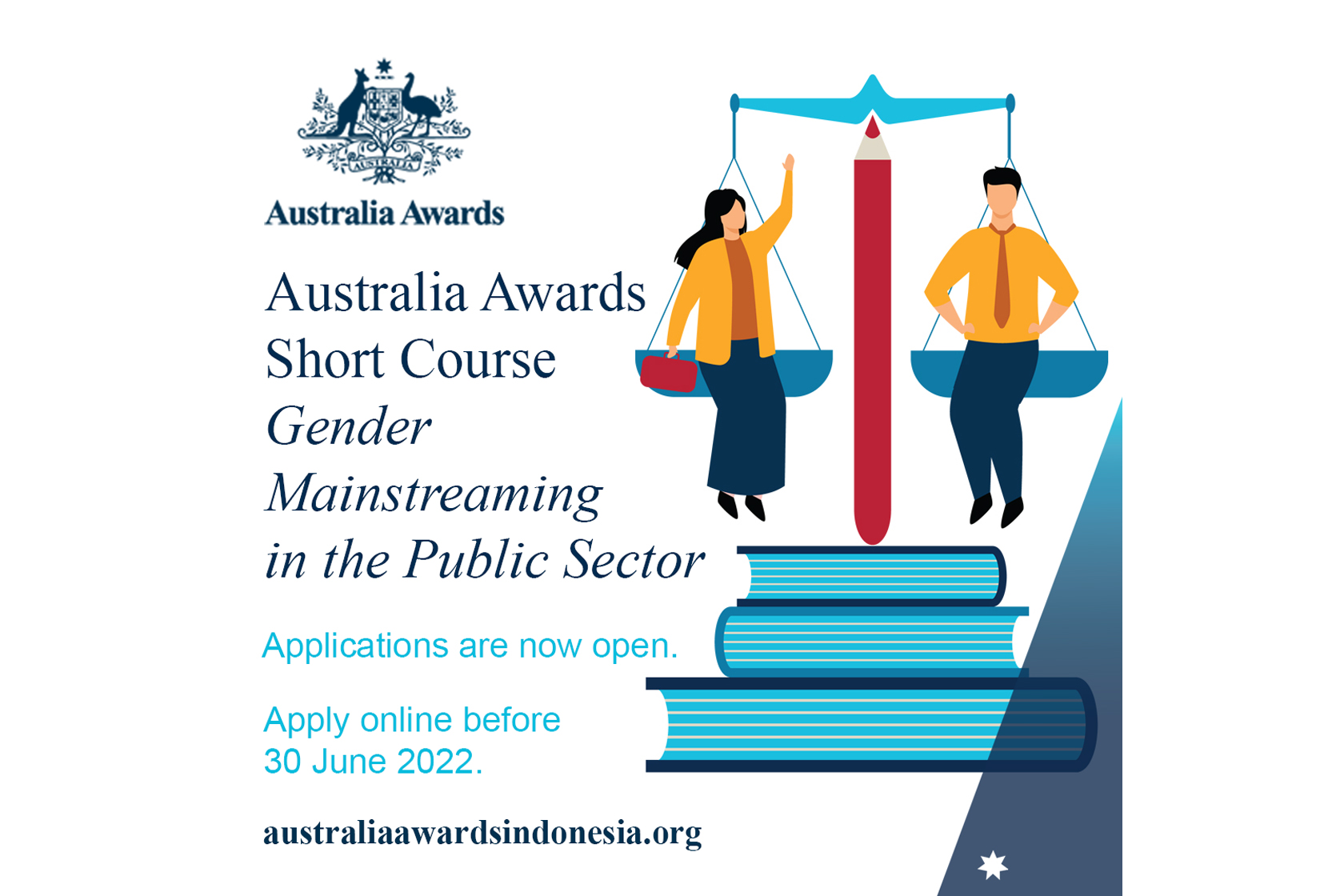 Applications Open for the Australia Awards Short Course on Gender Mainstreaming in the Public Sector